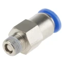 RS PRO Pneumatic Non Return Valve Threaded Inlet Male R 990 kPa Maximum Pressure 0 to 60°C Operating Temperature 144-2696