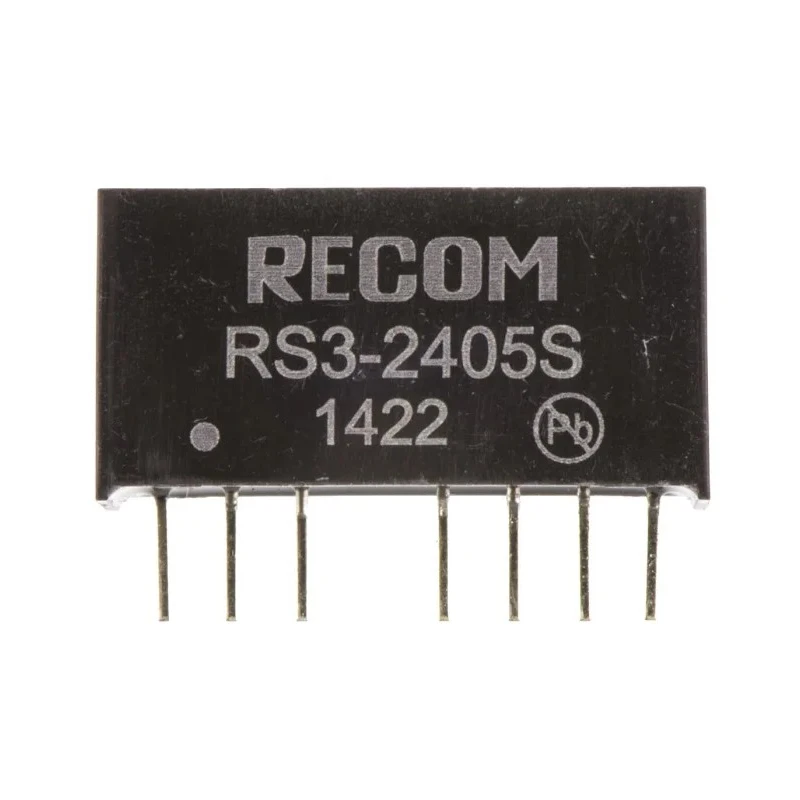 Recom DC/DC Converter 5V Output, 18V-36V Input, 3W Through Hole SIP Package RS3-2405S
