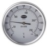 RS PRO Temperature Gauge Dial Thermometer Steel Case 100mm Dial 120°C Threaded Connection 324-8463