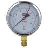Brannan 100 mm G 3/8 Type G Pressure Gauge 1 bar 34/651/0