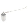 LEMO 1T Male Cable Seal IP68 Rated, Brass Material, Chrome Finish, Panel Mount Fitting IP68