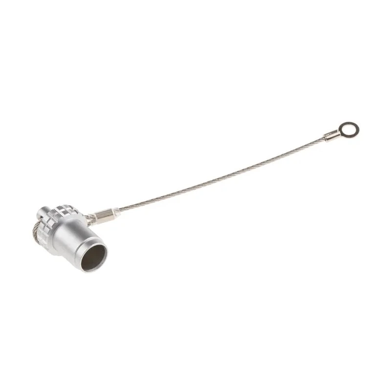 LEMO 1T Male Cable Seal IP68 Rated, Brass Material, Chrome Finish, Panel Mount Fitting IP68