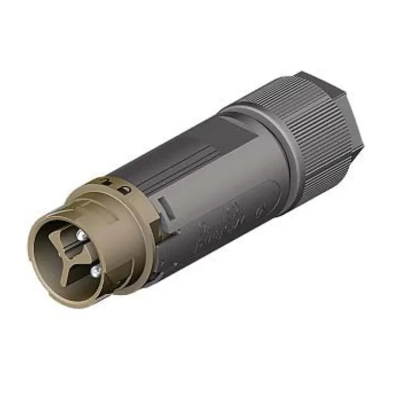 Wieland RST MINI Series Cable Mini Connector Male Screw 3-Pole 16A 120V IP69 IP66 IP68 46.032.4550.4