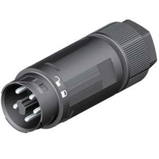 Wieland 5-Pole Male Screw Cable Mini Connector 16A 400V IP66 IP68 IP69 RST16i2 3 Series 
