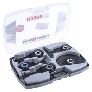 Bosch 5-Piece Saw Blade Set for Use with Oscillating Multi Tool 2608669092
