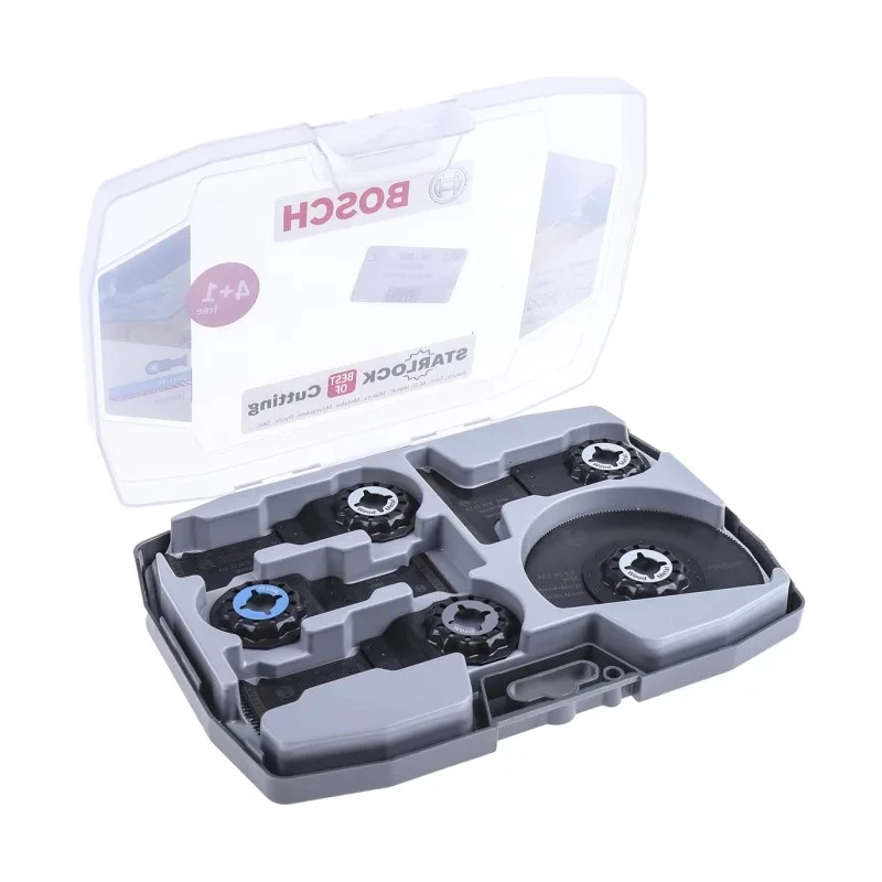 Bosch 5-Piece Saw Blade Set for Use with Oscillating Multi Tool 2608669092