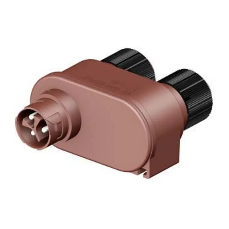 Wieland RST MINI Series Screw Distribution Block Male Screw, 3-Pole, 16A, IP66, IP68, IP69 46.030.1250.4
