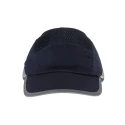 Portwest Navy Long Peak Bump Cap EN 812 Compliant Adjustable Strap 52 to 65 cm 144-3288