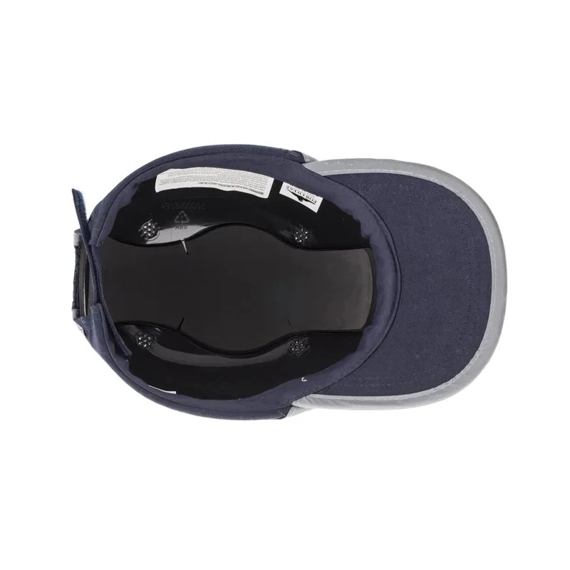 Portwest Navy Long Peak Bump Cap EN 812 Compliant Adjustable Strap 52 to 65 cm 144-3288