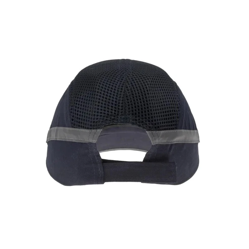 Portwest Navy Long Peak Bump Cap EN 812 Compliant Adjustable Strap 52 to 65 cm 144-3288
