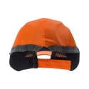 Portwest Orange Long Bump Cap Mesh Protective Headwear Adjustable Strap 52 to 65 cm 144-3289