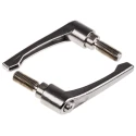 RS PRO Stainless Steel Clamping Lever M16 Thread Size x 40 mm Insert Length with 108 mm Handle Length 144-3603