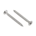 RS PRO Pozidriv Countersunk Stainless Steel Wood Screw, 6 mm Thread 60 mm Length 144-3514