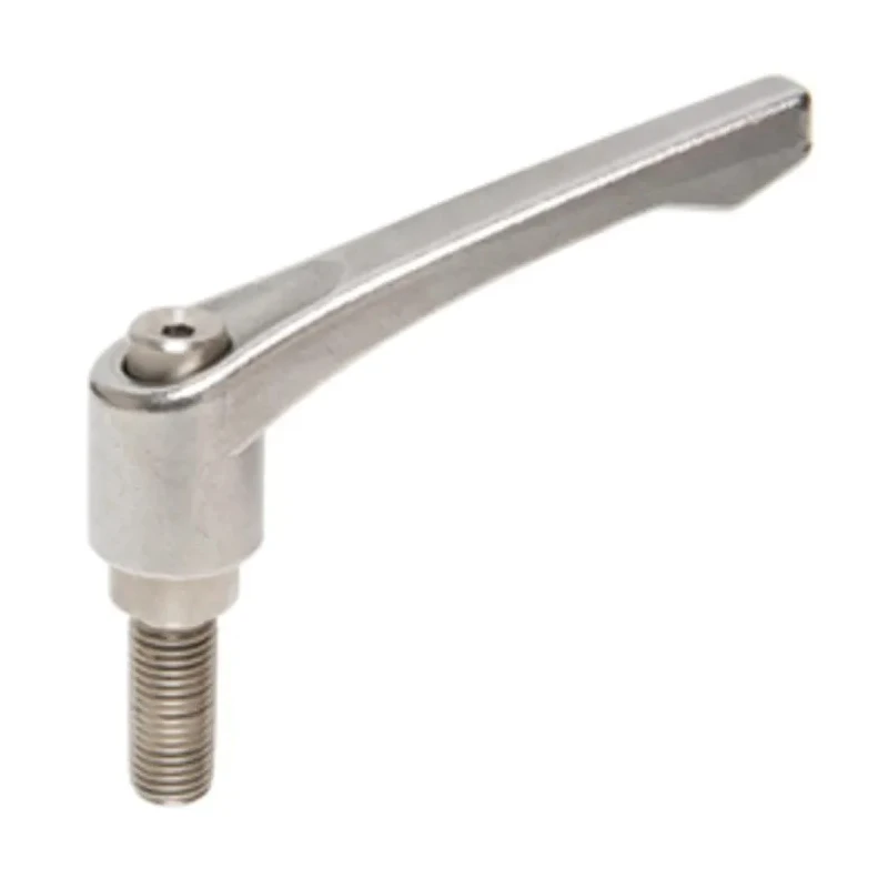 RS PRO Stainless Steel Clamping Lever, M6 Thread x 32 mm Insert Length, 42 mm Handle Length 144-3605