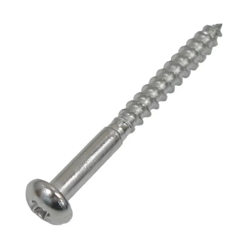 RS PRO Pozidriv Round Stainless Steel Wood Screw Metric Thread 25 mm Length 144-3519