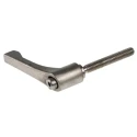 RS PRO Stainless Steel Clamping Lever, M6 x 40 mm, Male Thread, 42 mm Length 144-3606