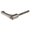 RS PRO Stainless Steel Clamping Lever, M6 x 40 mm, Male Thread, 42 mm Length 144-3606