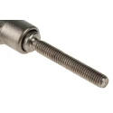 RS PRO Stainless Steel Clamping Lever, M6 x 40 mm, Male Thread, 42 mm Length 144-3606
