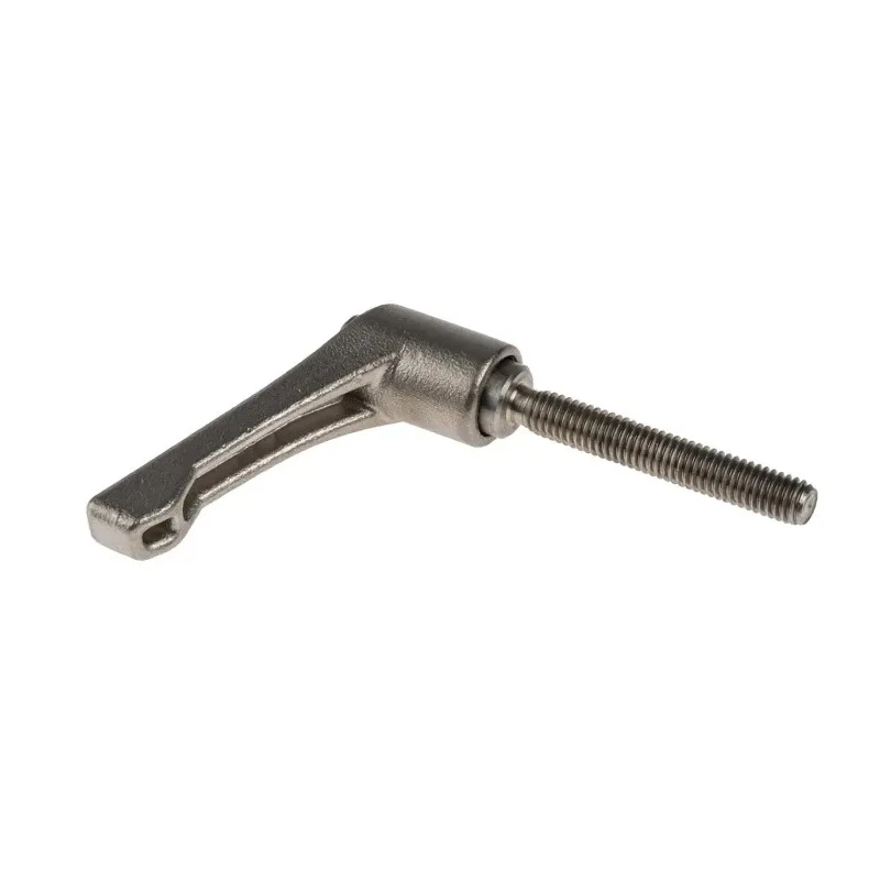 RS PRO Stainless Steel Clamping Lever, M6 x 40 mm, Male Thread, 42 mm Length 144-3606