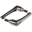 RS PRO Stainless Steel Clamping Lever M10 Thread Size 20mm Insert Length 78mm Model 144-3613
