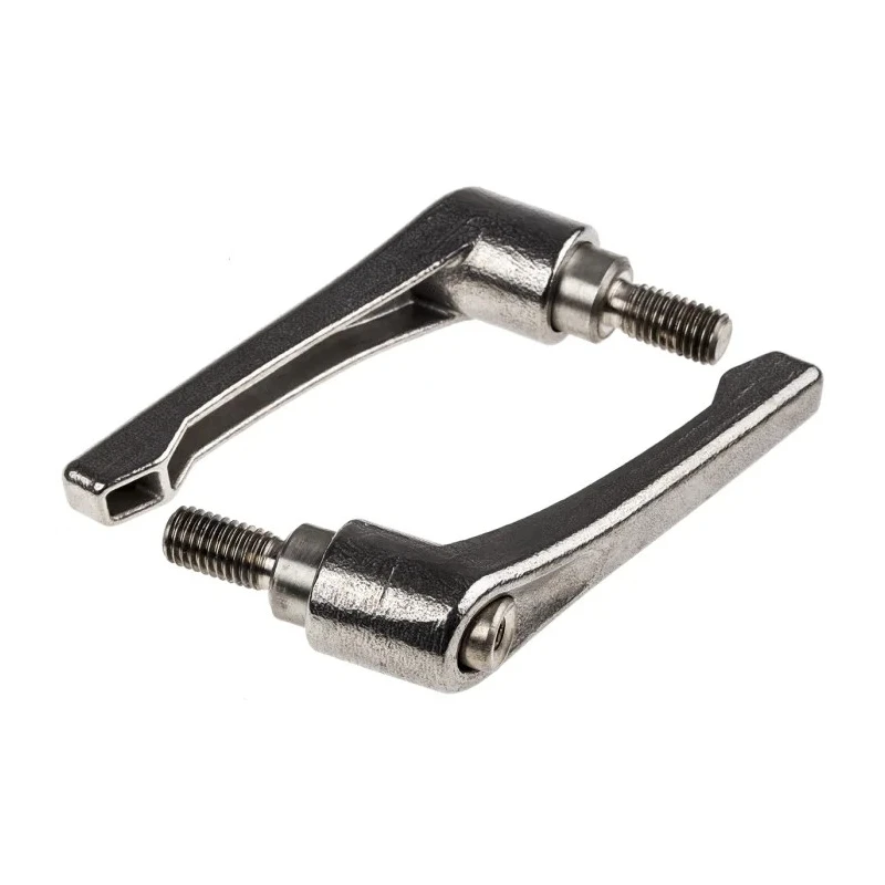 RS PRO Stainless Steel Clamping Lever M10 Thread Size 20mm Insert Length 78mm Model 144-3613