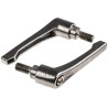 RS PRO Stainless Steel Clamping Lever M10 Thread Size 20mm Insert Length 78mm Model 144-3613