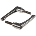 RS PRO Stainless Steel Clamping Lever, Male Thread M10 x 32 mm Thread/Insert Length, 78 mm Length Model 144-3614