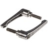 RS PRO Stainless Steel Clamping Lever, Male Thread M10 x 32 mm Thread/Insert Length, 78 mm Length Model 144-3614