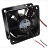 RS PRO Axial Fan, 24V DC, 28 CFM Air Flow, 3.9 W Power, 160 mA Max Current, IP55 Protection, 60 mm x 60 mm x 25 mm 144-4124