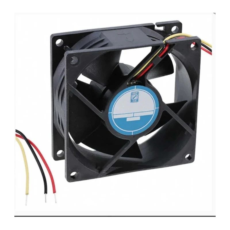 RS PRO Axial Fan, 12V DC, 4.56 W, 230 mA Max, 94.3 m³/h Air Flow, IP55, 80 mm Frame, Ball Bearing IP55