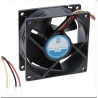 RS PRO Axial Fan, 12V DC, 4.56 W, 230 mA Max, 94.3 m³/h Air Flow, IP55, 80 mm Frame, Ball Bearing IP55