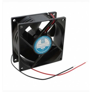 RS PRO Axial Fan, 12V dc, 76.5 m³/h Airflow, 1.92 W Power, 160 mA Max Current, Protection, 80.5 mm x 80.5 mm x 32 mm IP55