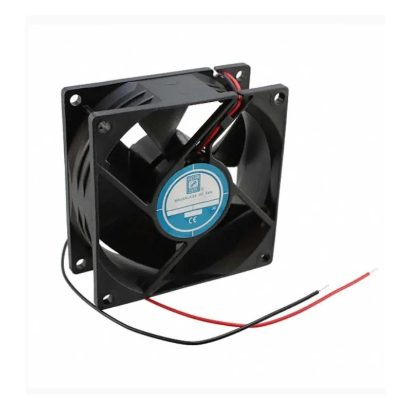 RS PRO Axial Fan, 12V dc, 76.5 m³/h Airflow, 1.92 W Power, 160 mA Max Current, Protection, 80.5 mm x 80.5 mm x 32 mm IP55