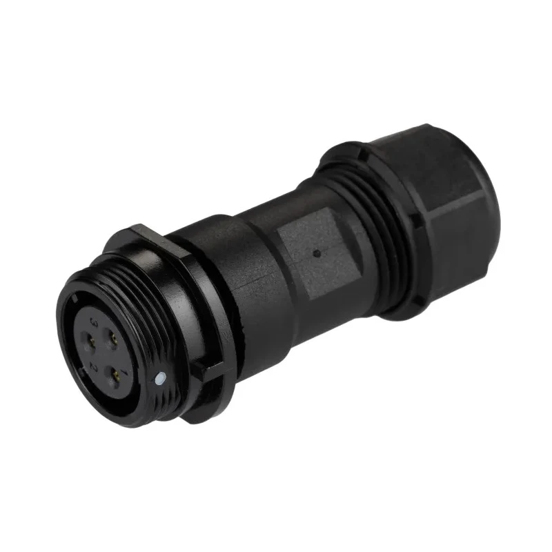 RS PRO Circular Connector, 3 Contacts, Cable Mount, Socket Female, Threaded Mating, IP68, 500V, 10A, Standard Size 144-4152