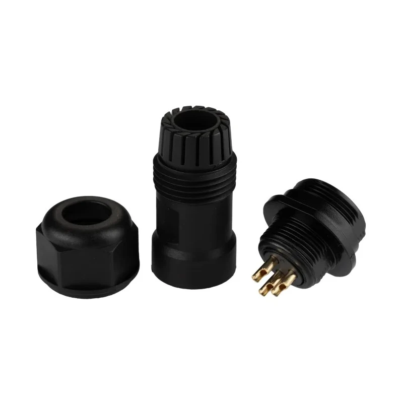 RS PRO Circular Connector, 3 Contacts, Cable Mount, Socket Female, Threaded Mating, IP68, 500V, 10A, Standard Size 144-4152
