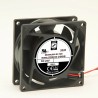 RS PRO Axial Fan, 24V DC, 94.3 m³/h Air Flow, 4.32 W Power Consumption, 150 mA Max Current, IP55, 80.5 mm Frame Size IP55