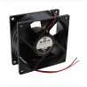 RS PRO DC Axial Fan 24V dc 1.68 W 70 mA Max Air Flow 68 m³/h IP55 80.5 mm x 80.5 mm x 32 mm IP55