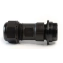RS PRO Industrial Circular Connector Socket, 10 Contacts, Cable Mount, Female, Threaded Coupling, IP68, 5A Current 144-4157