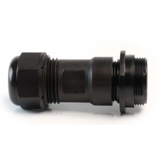 RS PRO Industrial Circular Connector Socket, 10 Contacts, Cable Mount, Female, Threaded Coupling, IP68, 5A Current 144-4157