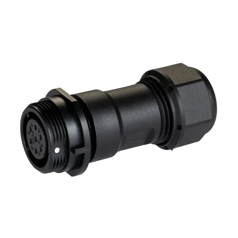 RS PRO Industrial Circular Connector, 7 Contacts, Cable Mount, Socket Female, IP68, Gold Plating, 400V 5A 17 mm 144-4155