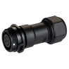 RS PRO Industrial Circular Connector, 7 Contacts, Cable Mount, Socket Female, IP68, Gold Plating, 400V 5A 17 mm 144-4155