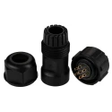 RS PRO Circular Connector 7 Contacts Cable Standard Plug Female IP68 400V 5A 144-4183