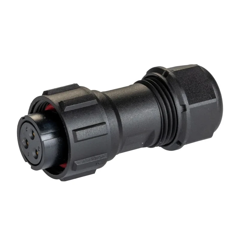 RS PRO Circular Connector, 3 Contacts, Cable Mount, Plug, Female, IP68, 500V, 10A, Threaded, Polyamide 66 & 144-4180
