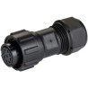 RS PRO Industrial Circular Connector 9 Contacts Cable Plug Female Threaded 400V 5A IP68 144-4184