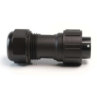 RS PRO Circular Connector, 10 Contacts, Cable Mount, Plug, Female, IP68, 400V, 5A, Threaded Mating, Polyamide 144-4185