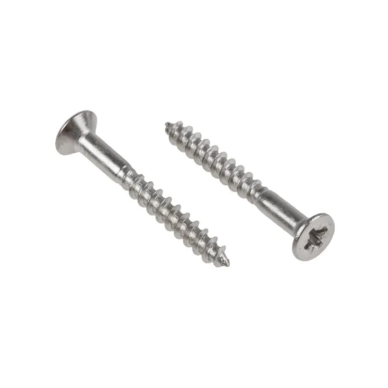 RS PRO Pozidriv Countersunk Stainless Steel Wood Screw Metric Thread 25 mm Length 144-3526