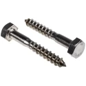 RS PRO Stainless Steel Hex Coach Screw M10 x 70 mm 144-3559