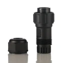 RS PRO Circular Connector, 2 Contacts, Cable Mount Plug, Male, IP68, 500V, 10A, Threaded Mating, Polyamide 66 144-4186