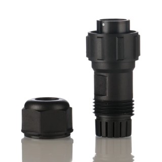 RS PRO Circular Connector, 2 Contacts, Cable Mount Plug, Male, IP68, 500V, 10A, Threaded Mating, Polyamide 66 144-4186