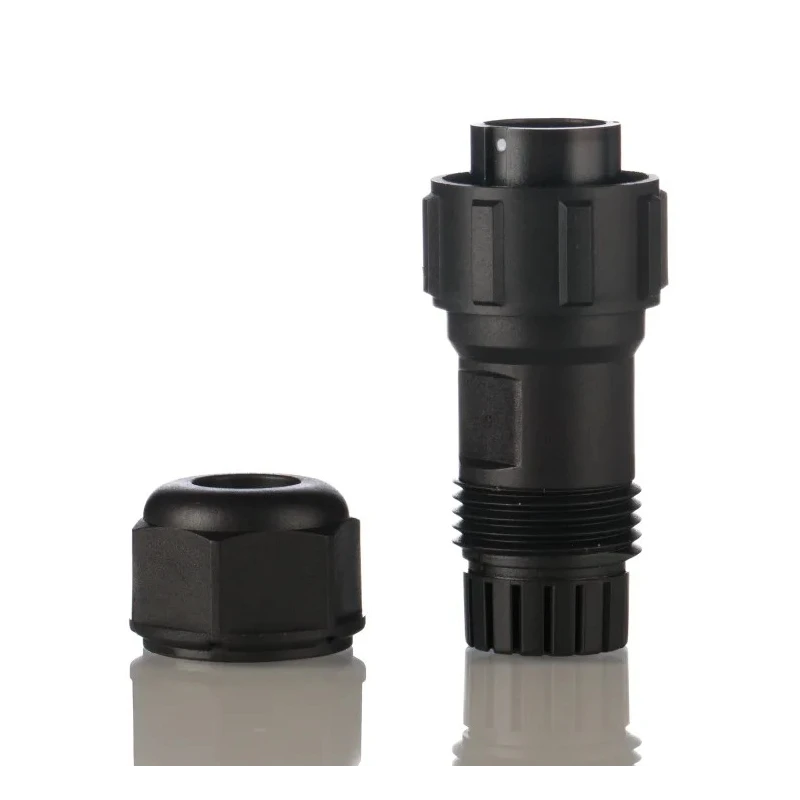 RS PRO Circular Connector, 2 Contacts, Cable Mount Plug, Male, IP68, 500V, 10A, Threaded Mating, Polyamide 66 144-4186